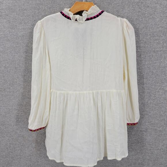 BA&SH TRACY BOHEMIAN CHIC BLOUSE, SIZE 2, NWT - Picture 3 of 9